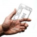 iPhone 6 6s Plus 5.5 - Internal Parts Pattern Matte Slim Clear Hard Protective Cover Case